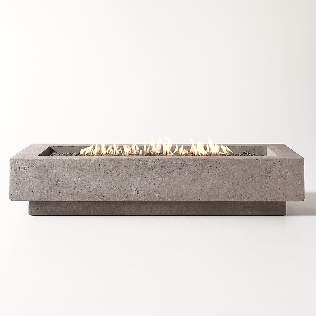 Arcstone Vista 72 Linear Concrete Fire Pit